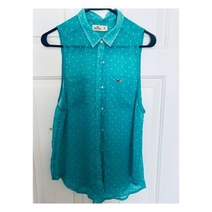 Vintage dot top